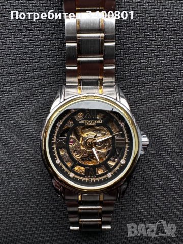 Мъжки часовник (Автоматичен), снимка 3 - Мъжки - 40026005