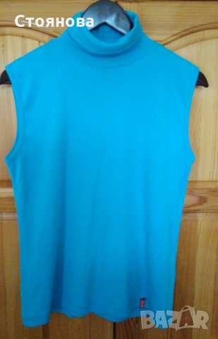 Дамско поло без ръкав - 100% памук, снимка 8 - Тениски - 33035100