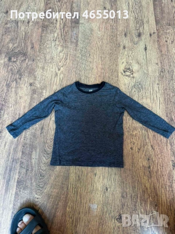 ПОДАРЯВАМ Комплект 5бр. детски блузи с дълъг ръкав, снимка 6 - Детски Блузи и туники - 52476509