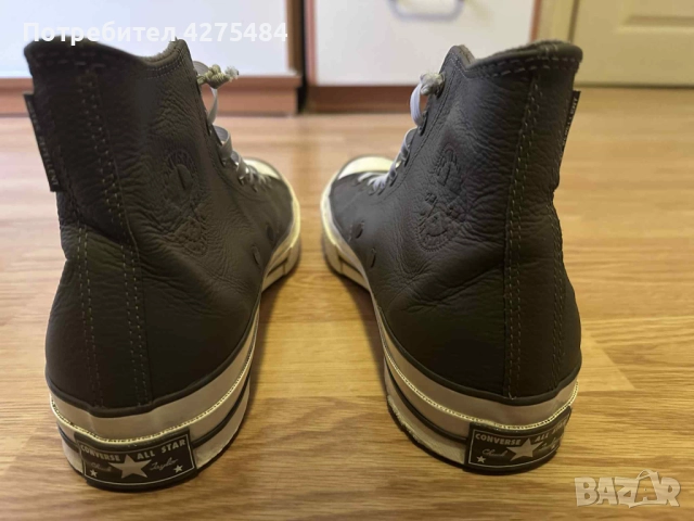 Converse естествена кожа, снимка 2 - Кецове - 51986426