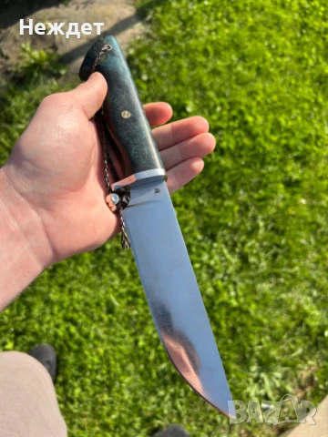 Нож от стомана Rex 121 закален на 69единици от Капо. , снимка 7 - Ножове - 47327810