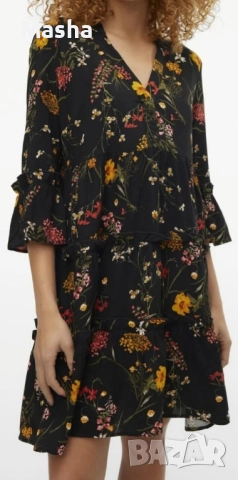 Рокля Vero Moda цветя размер 38 М