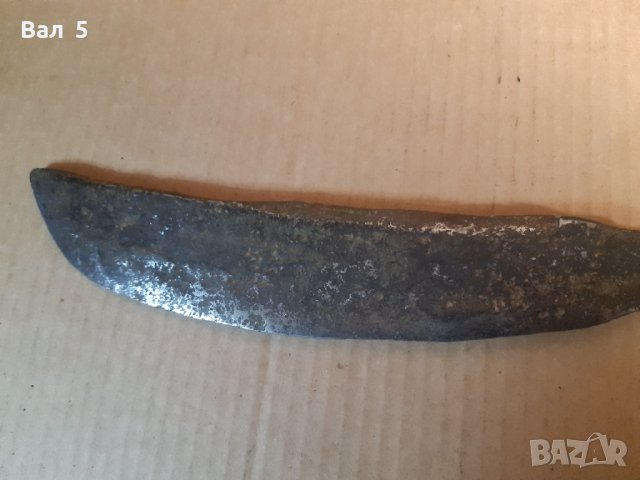 ОГРОМЕН стар кован нож, снимка 5 - Антикварни и старинни предмети - 43516198
