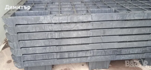 пластмасови палети , снимка 4 - Друго търговско оборудване - 49164320