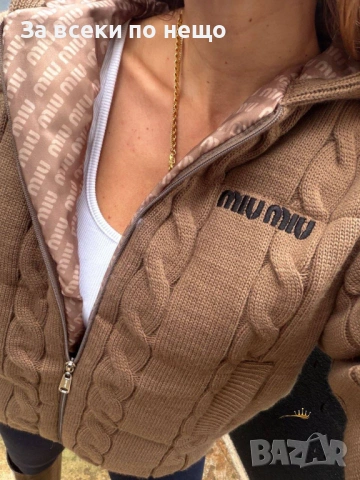 Miu Miu Дамско Зимно Яке Миу Миу - Налични Различни Цветове HİGH QUALİTY Код SK715, снимка 3 - Якета - 53146400