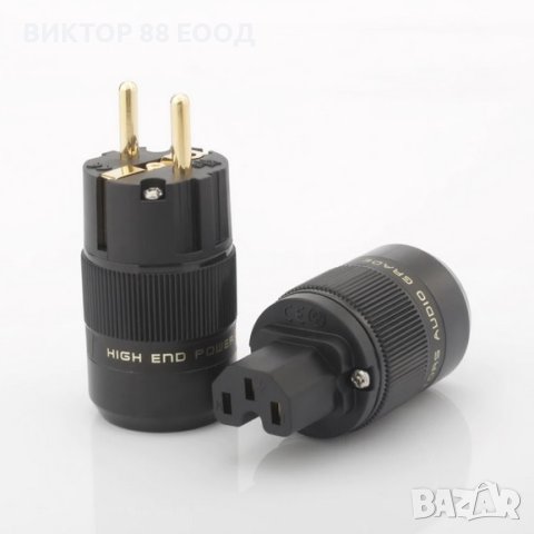 EU Power Plug & IEC Connector - №8, снимка 1