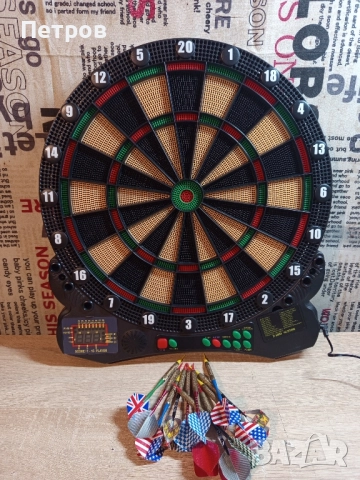 Електронна игра Дартс, снимка 2 - Дартс - 52581234