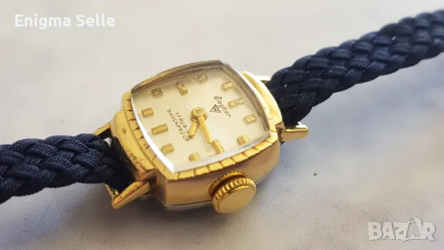 Стар винтидж дамски часовник Wagner, снимка 4 - Дамски - 49962995