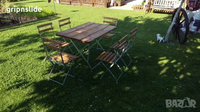 сгъваеми маси от дърво и метал, снимка 10 - Маси - 49029011