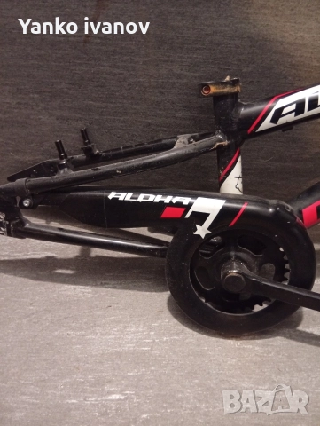 Алуминиева рамка за велосипед 18", снимка 3 - Велосипеди - 52594827