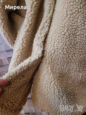 H&M oversized пухено палто,бежево, снимка 11 - Палта, манта - 39603398