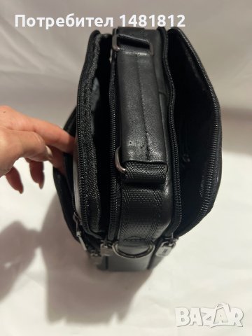 Мъжка чанта от естествена кожа , снимка 4 - Чанти - 42938966