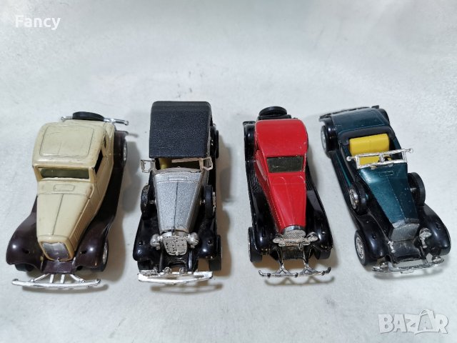 Метални колички Yatming 4 броя , снимка 3 - Колекции - 44080775