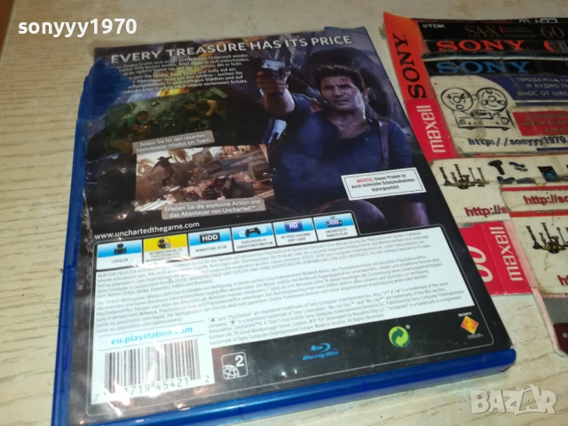 SONY PS4 GAME UNCHARTED 4 0510251820, снимка 12 - Игри за PlayStation - 51953724