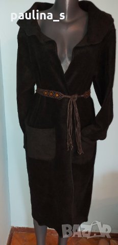 Палто тип жилетка от полар / голям размер , снимка 2 - Палта, манта - 32589713