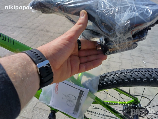 CROSS Велосипед 27.5" GRX 7 MDB 410mm зелен, снимка 9 - Велосипеди - 53563411