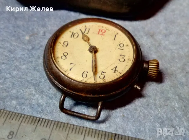 Стар РЯДЪК КОЛЕКЦИОНЕРСКИ МОДЕЛ НЕМСКИ ДЖОБЕН ЧАСОВНИК ПРЕПРАВЕН на РЪЧЕН 47628, снимка 6 - Антикварни и старинни предмети - 48288535
