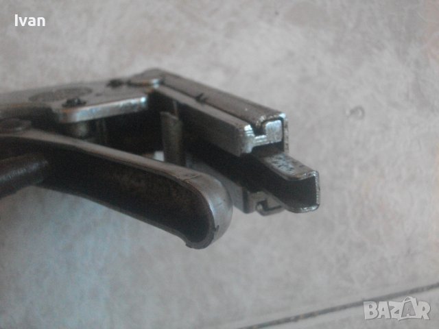 Профи Винтидж Английски Ръчен Такер-PRIMO ORIGINAL №101-Дърводелски/Тапицерски-За Скоби До 12 мм, снимка 14 - Други инструменти - 43202868