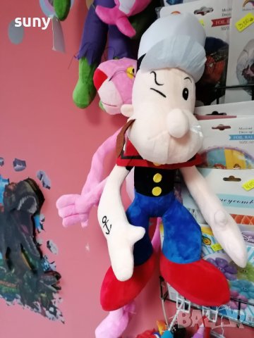 Плюшена играчка Попай моряка 45 см