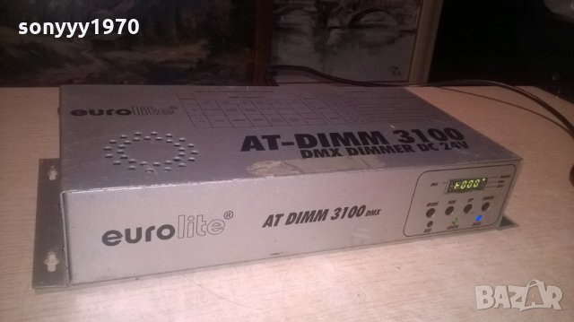 EUROLITE AT-DIMM 3100 DMX DIMMER DC 24V-ВНОС ШВЕИЦАРИЯ, снимка 5 - Други - 27428602
