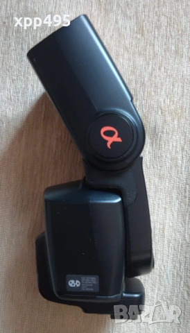 SONY HVL-F58AM светкавица с адаптор на СониЕ, снимка 2 - Светкавици, студийно осветление - 53045457