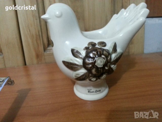 Немски порцелан фигура гълъб , снимка 2 - Антикварни и старинни предмети - 38652244