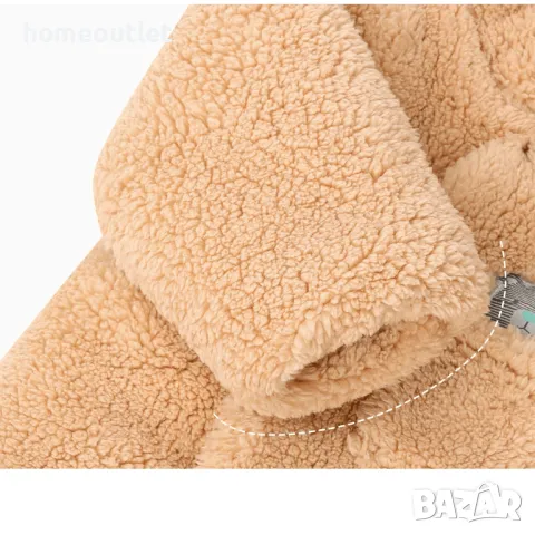 Бебешки пухкав космонавт в бежово 0-3м, VINE BABY/PONY MIYA, снимка 4 - Комплекти за бебе - 48406550