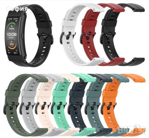 Нови, висококачествени, силиконови каишки за Huawei TalkBand B6 B3 НАЛИЧНИ !!!, снимка 2 - Смарт гривни - 43787376