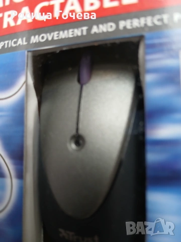 Продавам нова оптична мини мишка с USB конектор, снимка 4 - Клавиатури и мишки - 53082338