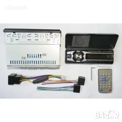 Авто аудио плеър с USB - падащ панел,кутийка за съхранение и евробукса - модел SN-1105, снимка 3 - Аксесоари и консумативи - 48758920