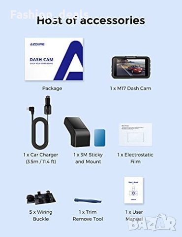 Нова компактна 1080P камера за кола автомобил рекордер Dash Cam, снимка 7 - Друга електроника - 40362051