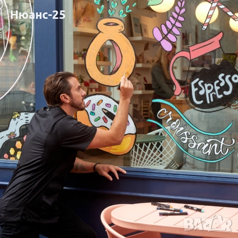 Маркер Sharpie Acrylic Brush, снимка 5 - Ученически пособия, канцеларски материали - 51930016