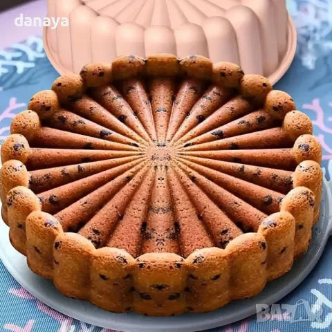 5519 Силиконова форма за кекс Charlotte, 20 см, снимка 4 - Форми - 48154570