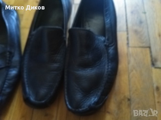 Маркови мокасини естествена кожа G'Field -Yellomiles-Lions №45 стелка 290мм, снимка 8 - Мокасини - 38139535