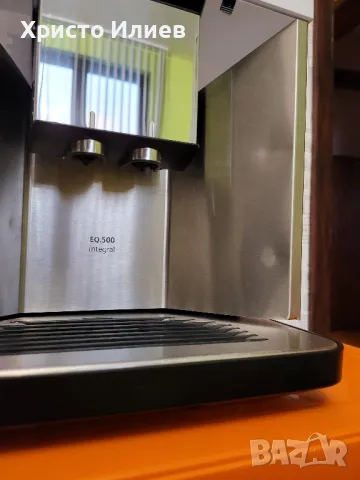 Кафеавтомат Siemens EQ 500 Бяла Кафемашина Сименс Каферобот с кана за мляко, снимка 11 - Кафемашини - 47444544