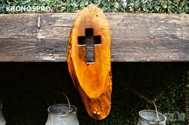 Дървен кръст, снимка 3 - Други ценни предмети - 51261353