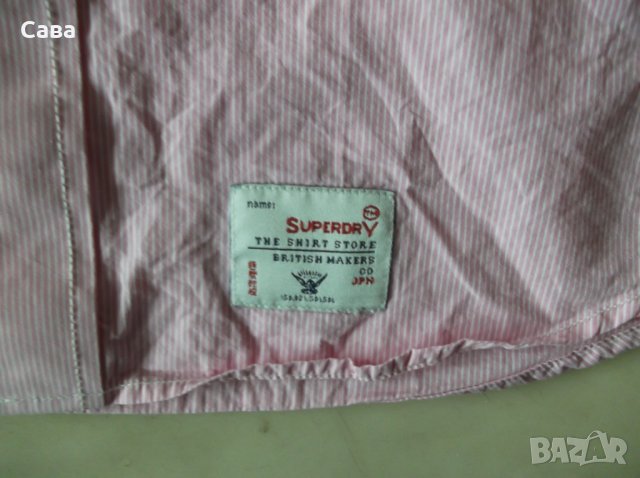 Риза SUPERDRY    мъжка,М, снимка 6 - Ризи - 28250419