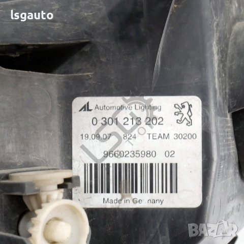 Десен фар Peugeot 407 2004-2010 ID: 119863, снимка 4 - Части - 43985062