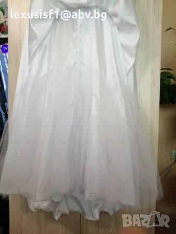  рокля бяла  - шаферска, снимка 5 - Рокли - 36967442