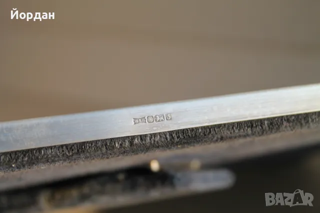 Англииска сребърна рамка за снимки, снимка 10 - Колекции - 47764650