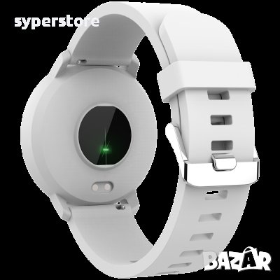 Смарт часовник CANYON CNS-SW63SW Lollypop Бял, Водоустойчив елегантен дизайн, снимка 2 - Смарт гривни - 36632646