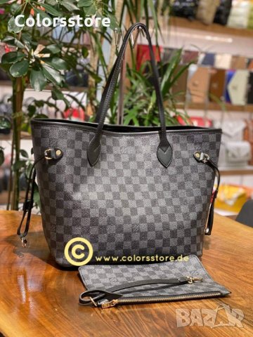 Черна чанта Louis Vuitton  код DS573, снимка 2 - Чанти - 30961948