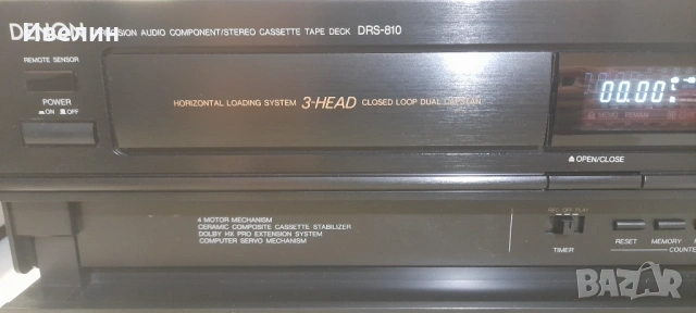 продавам триглав дек Denon model DRS-810, снимка 6 - Декове - 53137927