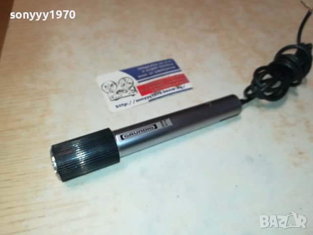 GRUNDIG MICROPHONE-MADE IN GERMANY 2712231800, снимка 6 - Микрофони - 43561212