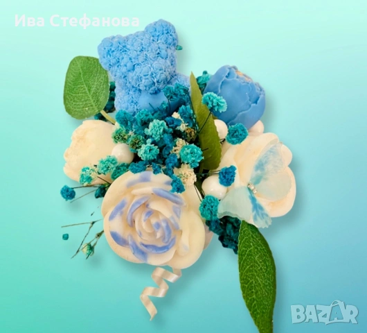 Ароматизирани букети от соев восък , снимка 9 - Декорация за дома - 53154840