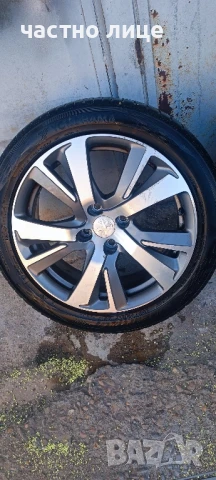 оригинални джанти за Пежо 2008, 17цола, снимка 3 - Гуми и джанти - 51253907
