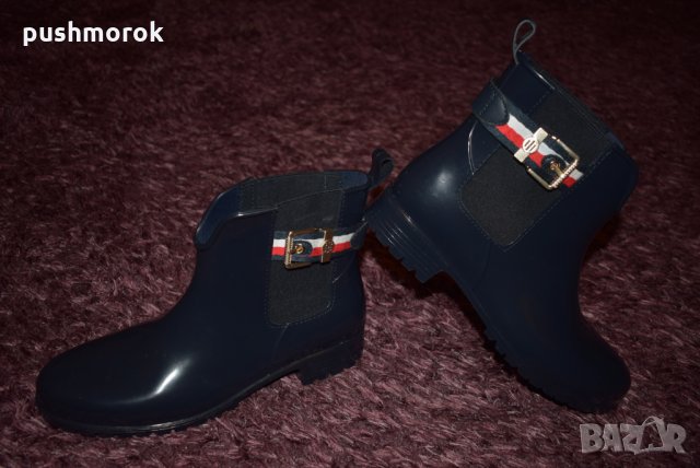 Tommy Hilfiger rubber boots, снимка 1 - Дамски боти - 27696281