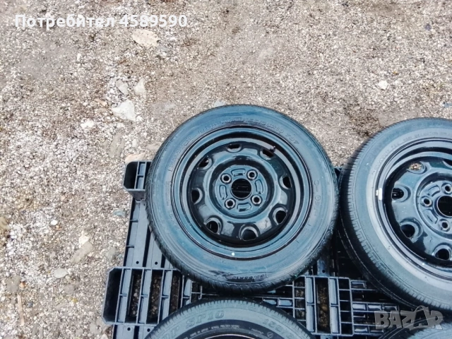 4бр.Оригинални железни джанти 13цола 4x100+ГУМИ за Kia Picanto,Hyundai i10,Suzuki Alto,Wagon, снимка 7 - Гуми и джанти - 52977503