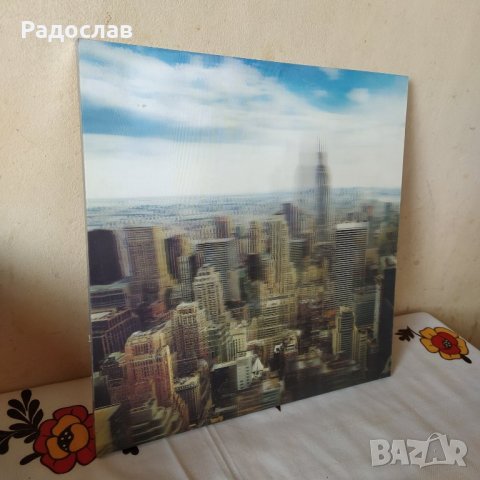 Ню Йорк стара снимка с 3D ефект, снимка 2 - Картини - 28221374