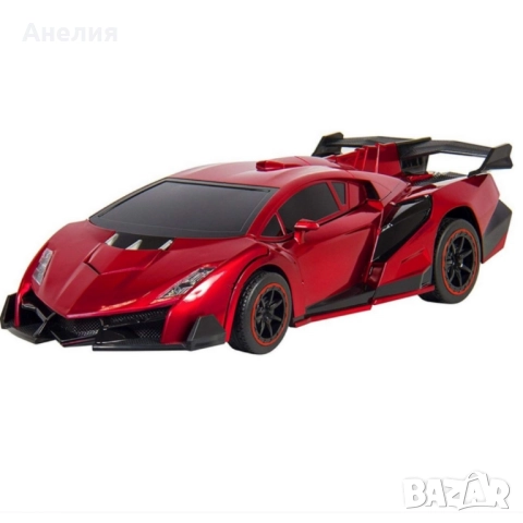 Играчка 2 в 1 робот трансформърс и кола с дистанционно управление, снимка 2 - Други - 52175640